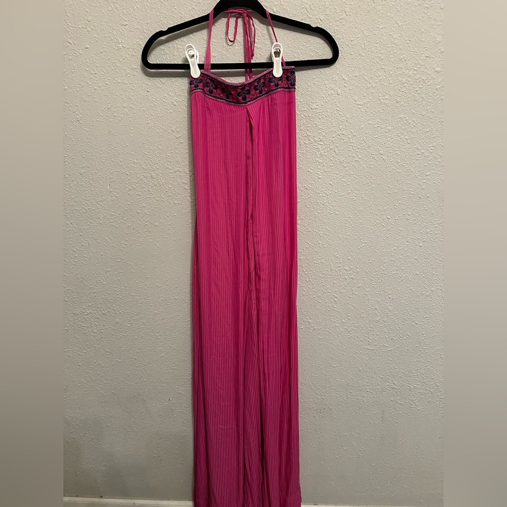 Free People Pink Jumpsuit with Flowing Silhouette - Picture 3 of 6
